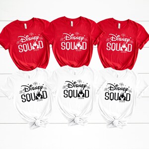 Disney Squad Shirts 2025, Disney Shirt, Disney Matching Shirts, Disney World Shirt, Disneyland Shirts, Disney Family Trip Shirt 2025 D513