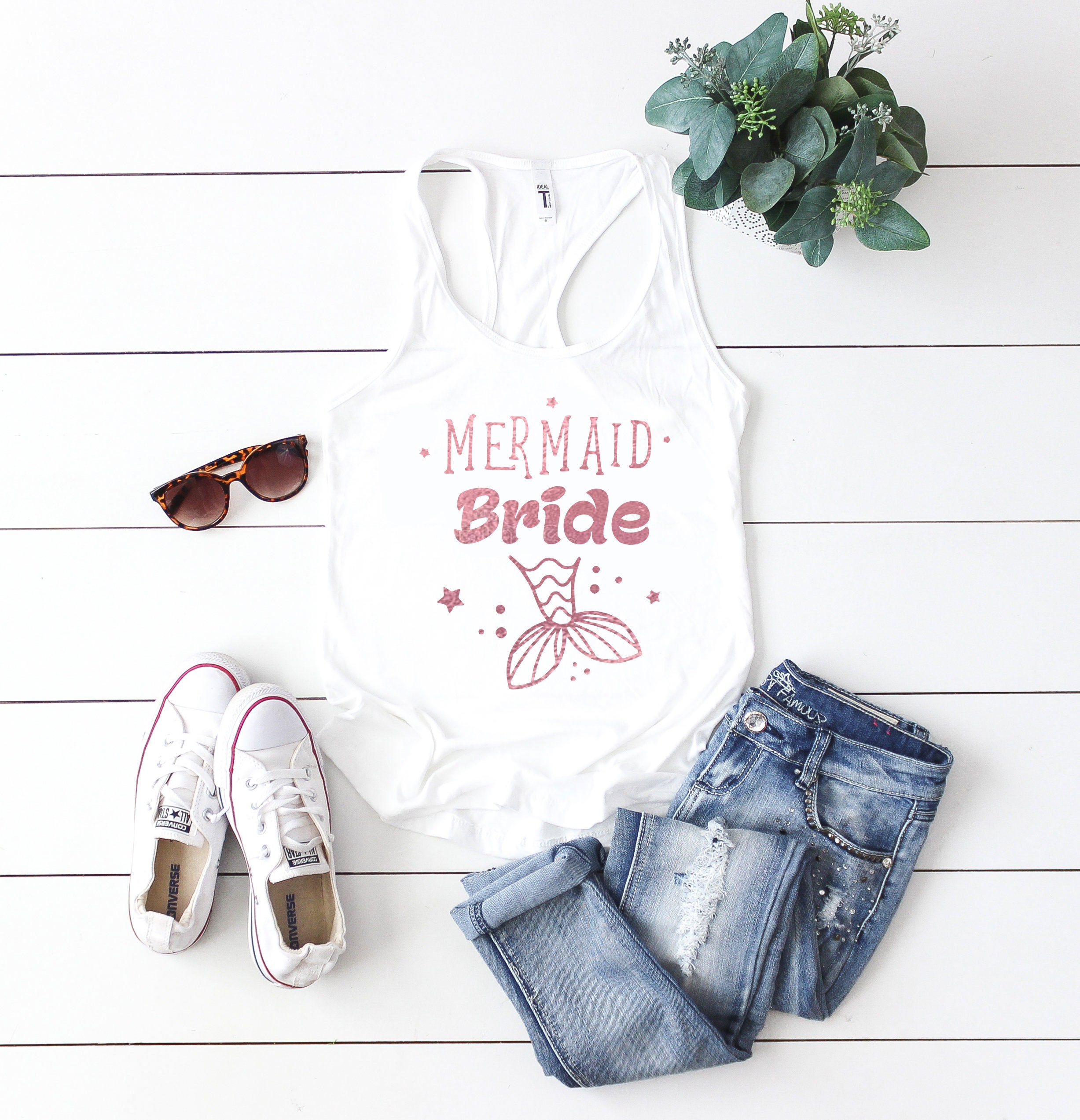 Bachelorette Party Shirts Mermaid Squad Tshirts Bachelorette | Etsy