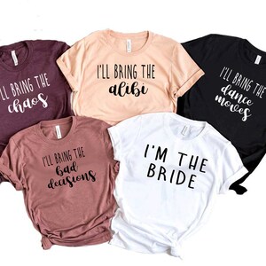 Bachelorette Shirts, Team Bride Shirts, Bridesmaid Shirt, Bride Shirt, Bride Shirts, Bridesmaid Proposal, Wedding Party T Shirts D121