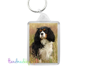 Cavalier King Charles Keyring Gift//Present Dog