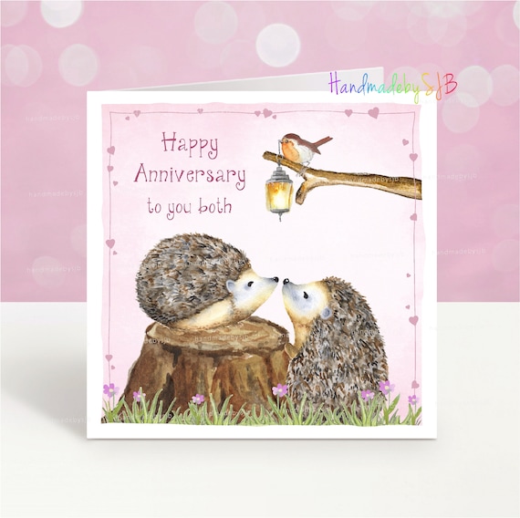 Cute Happy Anniversary To You Both