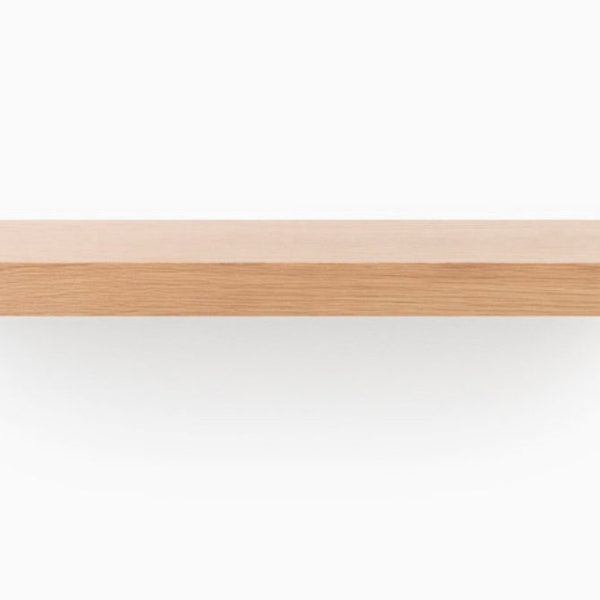 White Oak Floating Shelves Etsy