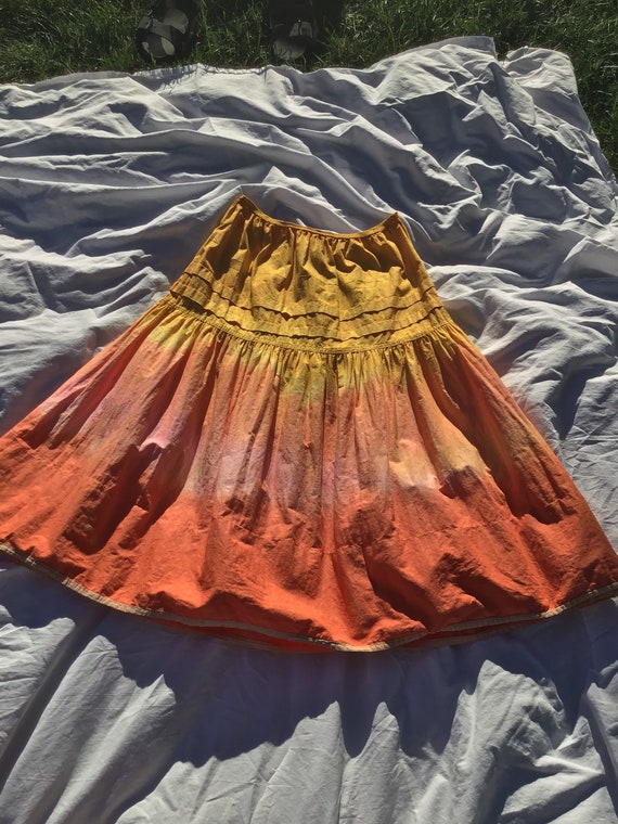 Sunburst Tie Dye Petticoat - image 9