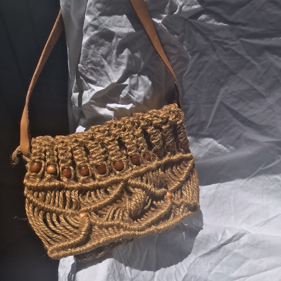 Macrame bag shop etsy