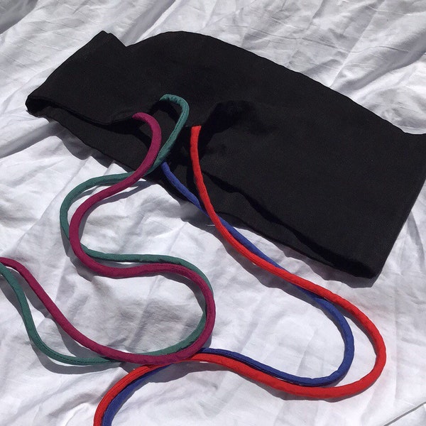 80s Colorful Cummerbund