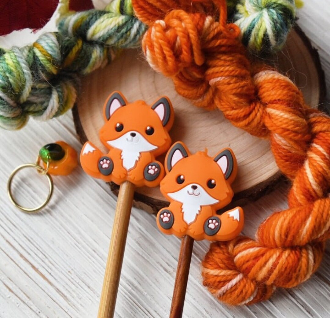 Knitting Point Protectors, Halloween and Autumn Sets - Etsy