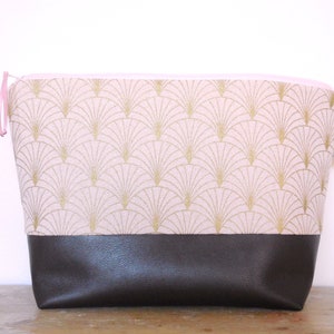 Large vegan Toiletry Bag,  Large Wash Bag,  Waschbag large