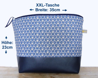 XXL toiletry bag with 4 inner pockets, XXL toiletry bag large, toiletry bag large, toiletry bag ladies, wash bag XXL