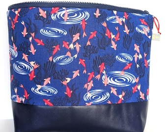 XXL women's toiletry bag with inner pocket // Large women's toiletry bag // Large women's toiletry bag // Gift for her