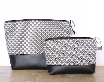 XL Toiletry Bag Set, 2-piece // Women's Toiletry Bag // Women's Toiletry Bag //Large Women's Toiletry Bag // Women's Toiletry Bag