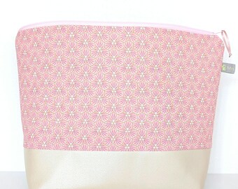 XXL women's toiletry bag with 4 inner pockets//XXL women's toiletry bag large//Large women's toiletry bag//Gift for her