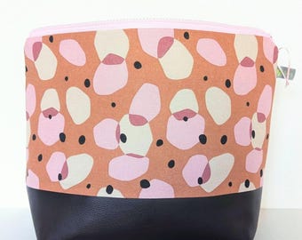 XXL women's toiletry bag with 4 inner pockets // XXL women's large toiletry bag // Women's large toiletry bag // Large toiletry bag // Gift for her