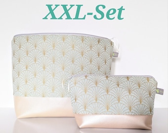 XXL Toiletry Bag Set // Women's Toiletry Bag // Large Cosmetic Bag Large Toiletry Bag Large Women's Toiletry Bag Gift for Her