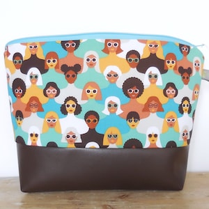 XL Kulturbeutel Damen mit Innentaschen, Kulturtasche Damen groß// Kulturbeutel  Damen groß// Kulturbeutel Damen groß// Waschtasche Damen