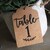 Table Numbers Tags • Table Tags for Weddings, Bridal Showers, Baby ...