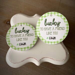 Lucky to have you • St Patrick’s day tags for friends and teachers • Happy St Patrick’s day
