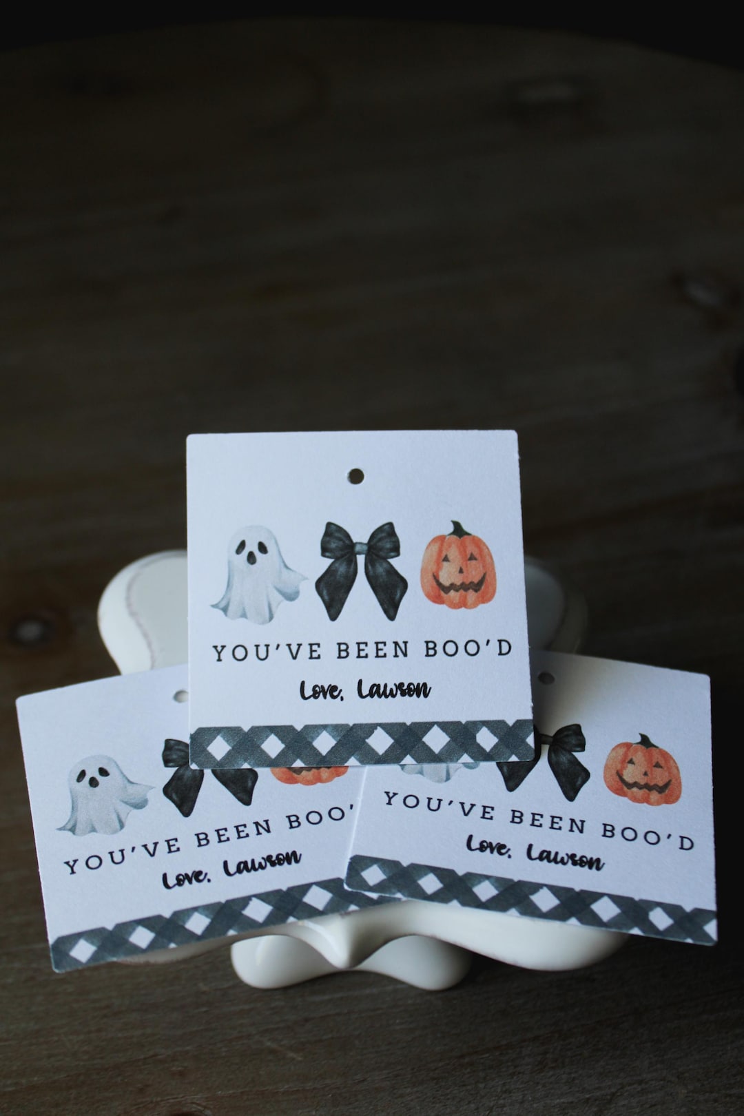 You've Been Boo'd • Halloween Goody Bag Tag • BOO Basket Tags • Trick ...