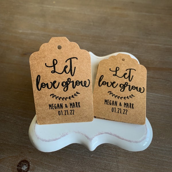 Let Love Grow Seed Packet - Etsy