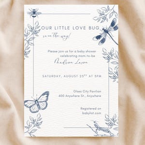 Love Bug Shower Invitation