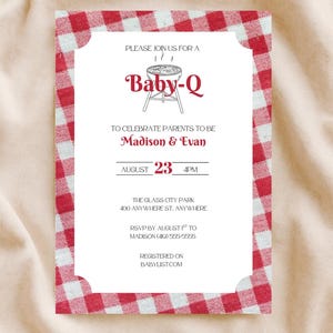 Invito al baby shower Baby-Q