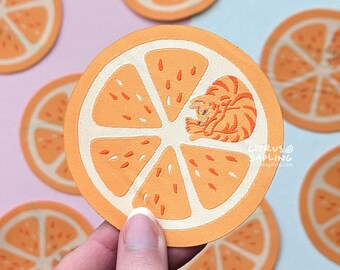 Orange Cat Iron On Patch For Jackets, Woven Applique Patch, Cute Animal Patches, Ginger Cat Lover Gifts