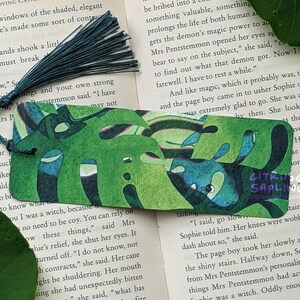 Ball Python-bladwijzer dubbelzijdig met of zonder kwastje, boekenwurmaccessoires lezen, slangencadeaus