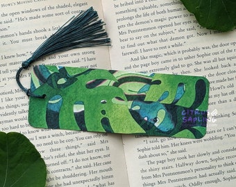 Ball Python Bookmark Double Sided With or Without Tassel, Reading Bookworm Accessories, Snake Gifts