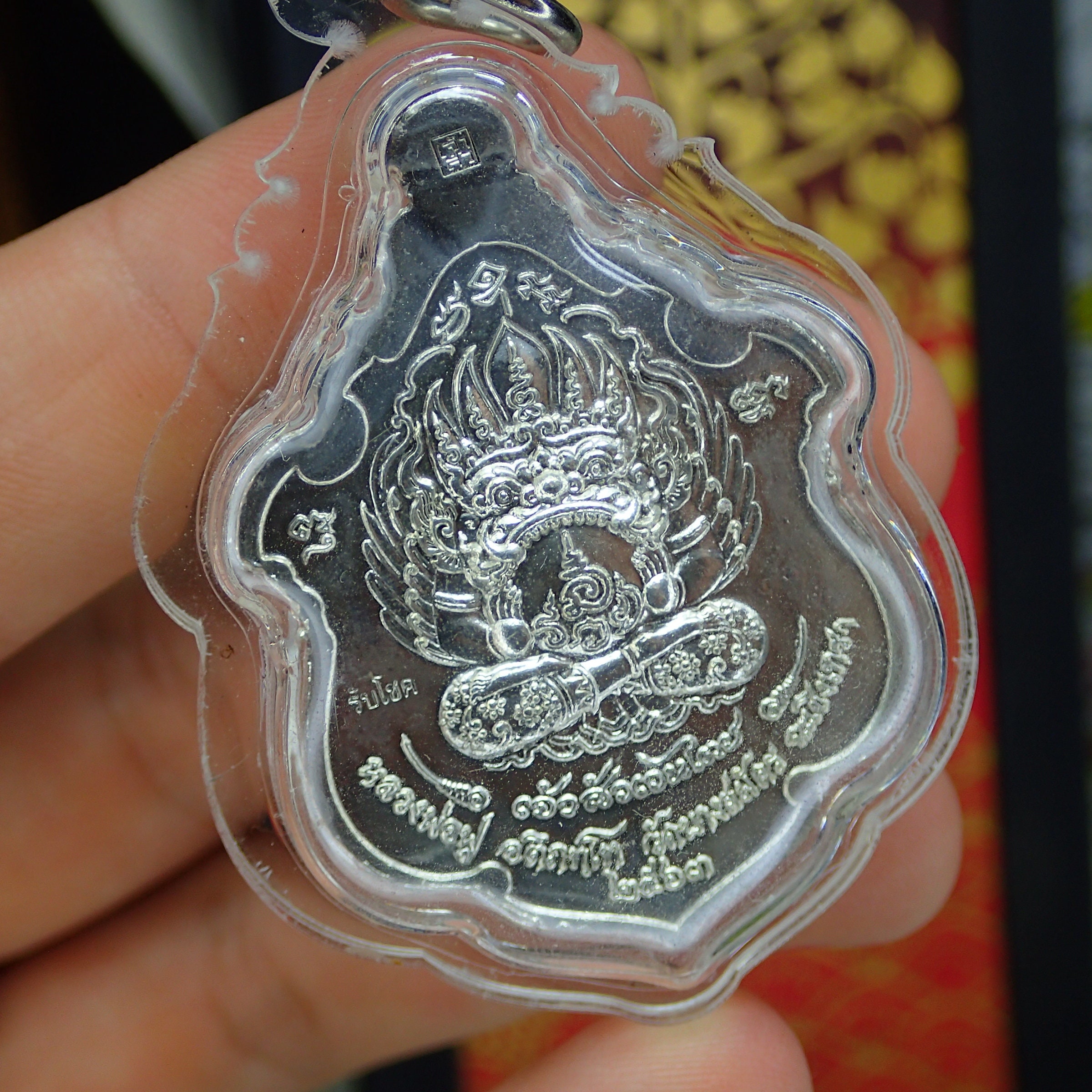 Phra Garuda Thai Amulet Garuda Magic Bird Buddhism Talisman Etsy