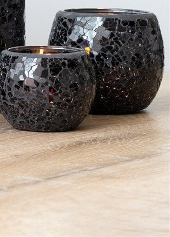 Mosaic tea light candle holder outlet