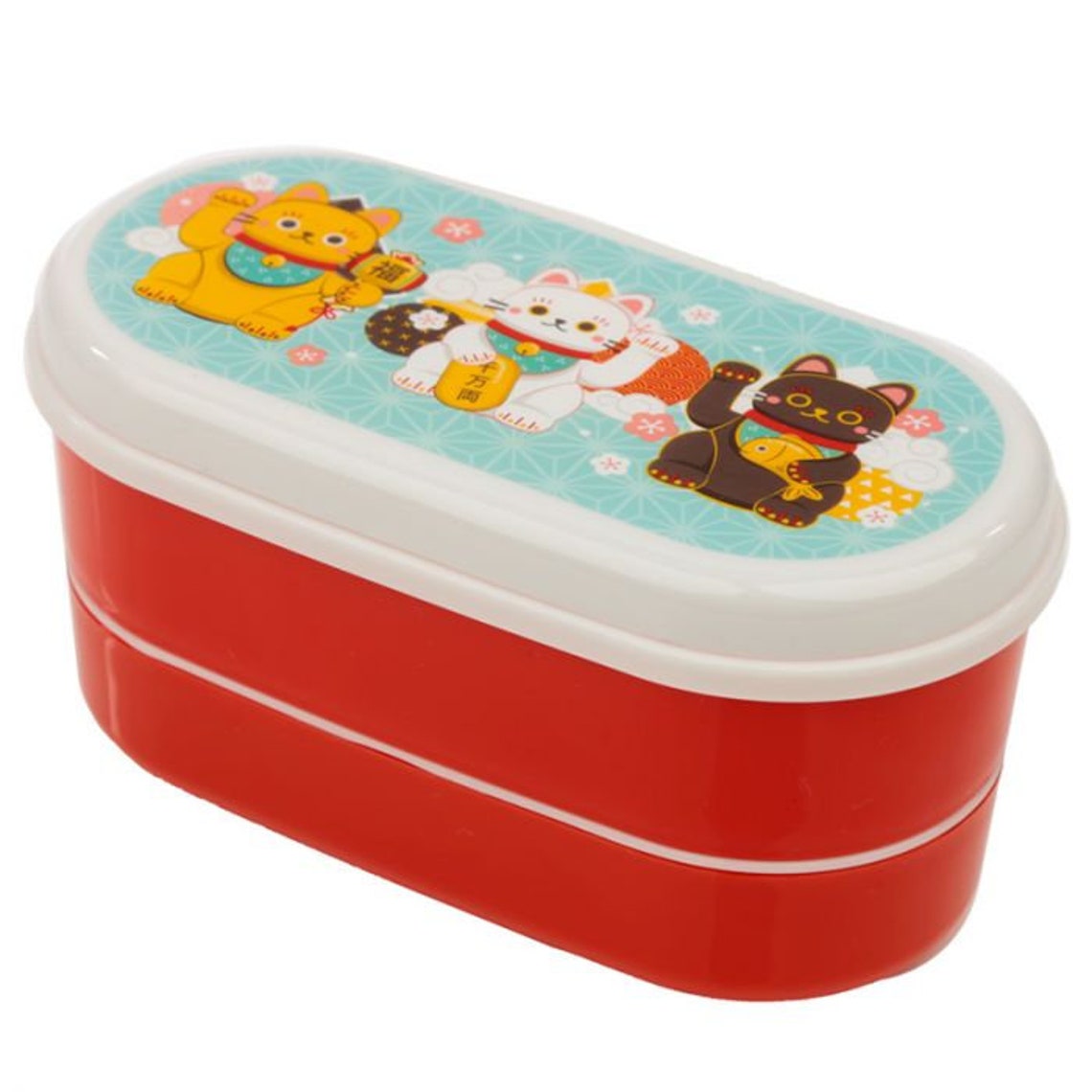 Lucky Cat BPA Free Lunch Bento Box Sac à lunch réutilisable Etsy