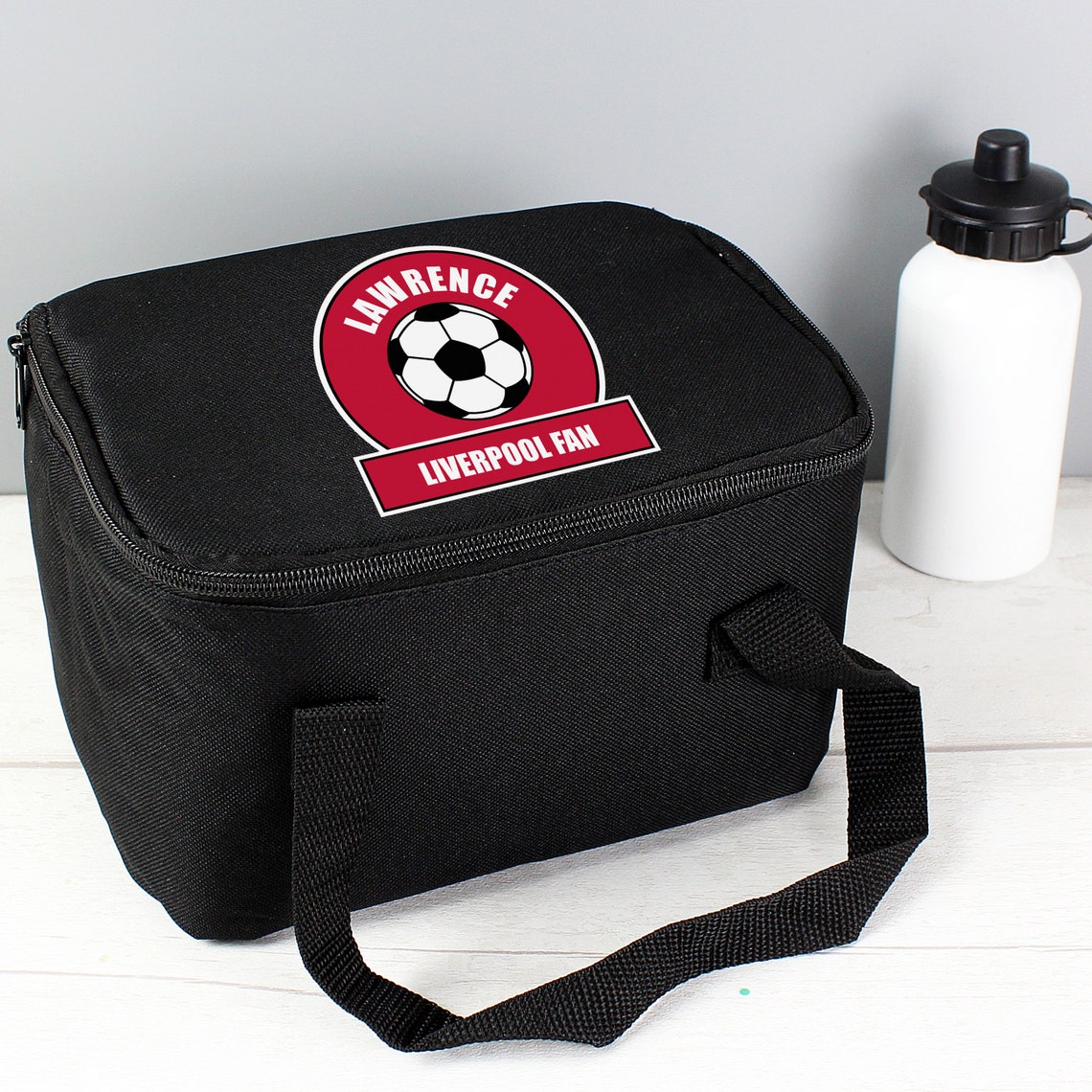Personalised Insulated Children Football Lunch Bag for School Etsy