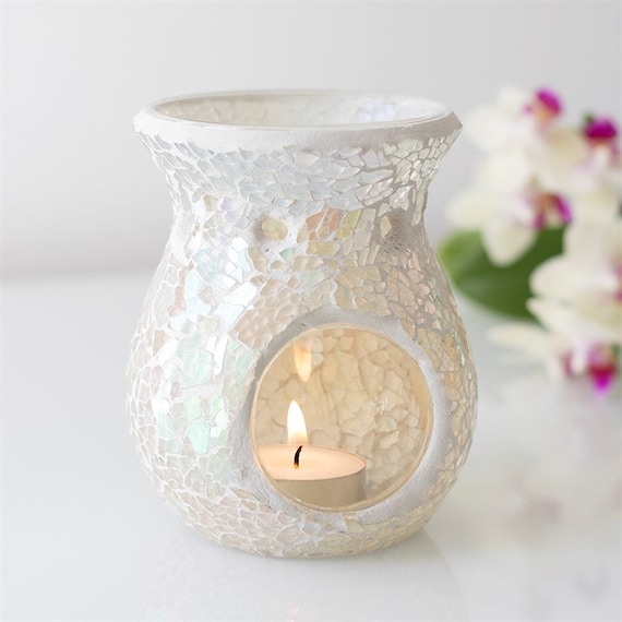 Tall ceramic wax melter – Southern Candle Company