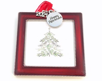 2024 Happy Retirement Gift, Photo Tree Ornament, New Retiree Christmas Souvenir, Home Decor Present, Gift for Coworker, her him or 2022