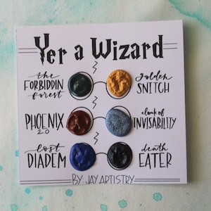 Handgemaakte aquarelverf - Shimmer Dot Card Sample (Yer een Wizard Collection met Phoenix 2.0) - Eco-vriendelijk