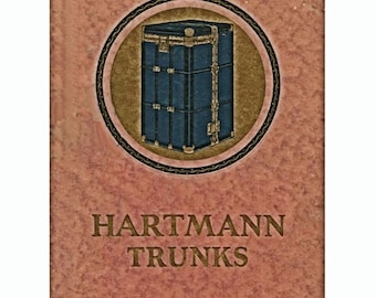 1926 Hartmann Antique Trunk Catalog, ORIGINAL with Price List & more. Free Expedited Shipping