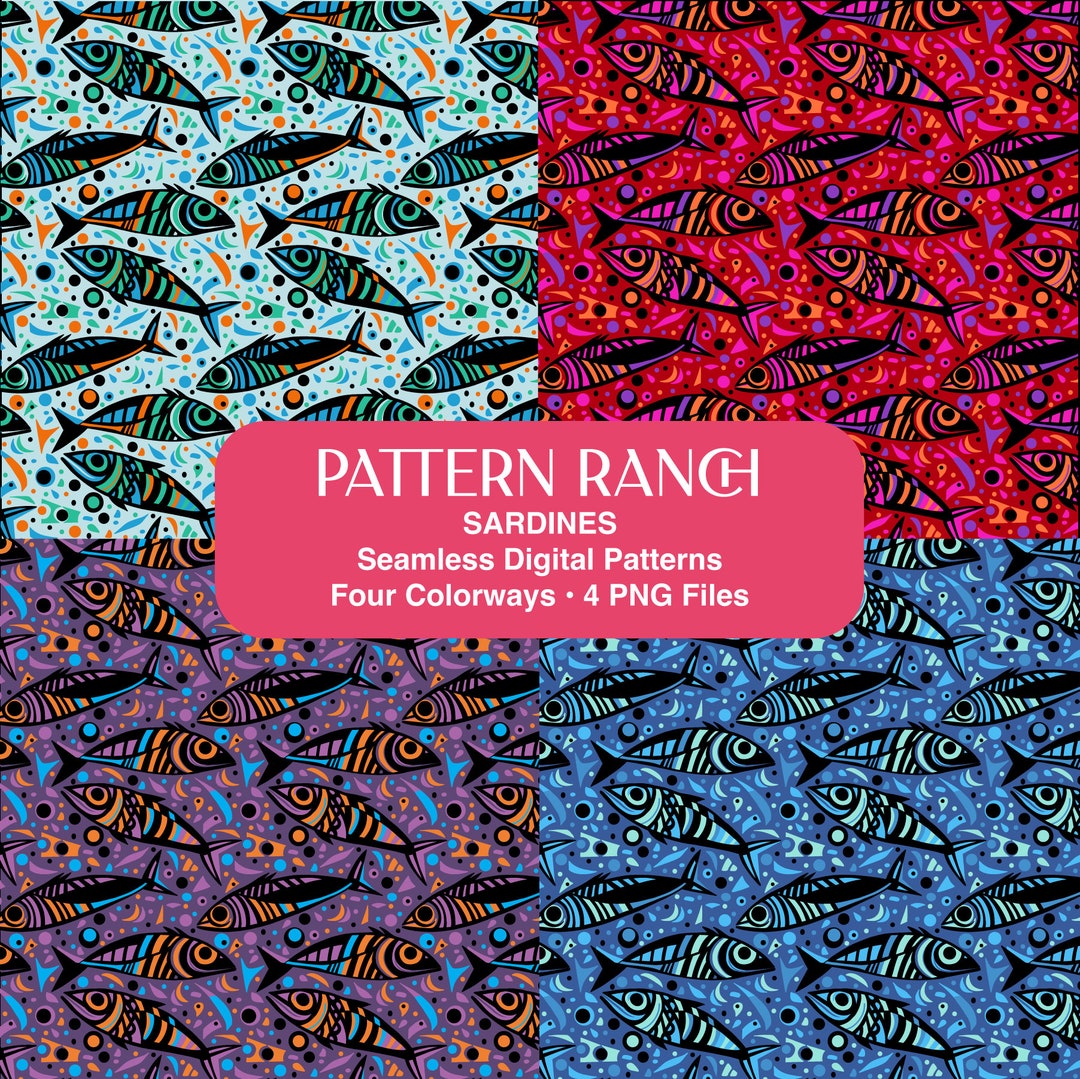 Pod Pattern Instant Download Seamless Pattern, Textile Pattern, Digital Download ...