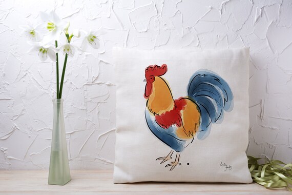 Chicken cushion cover discount