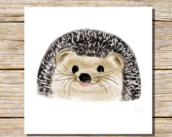 Igel-Gruß-Karte