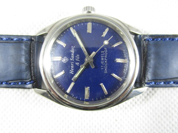Henri sandoz & top fils 17 jewels