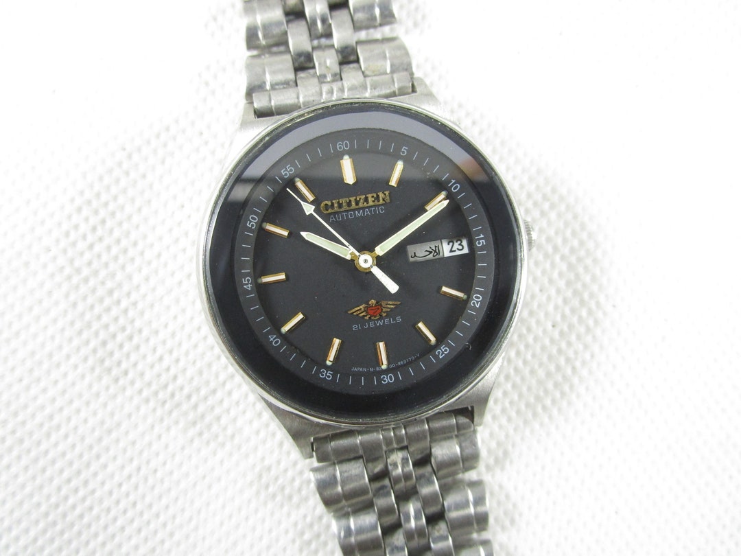 Buy Vintage CITIZEN Automatic 21 Jewels Day Date Japan Made Men