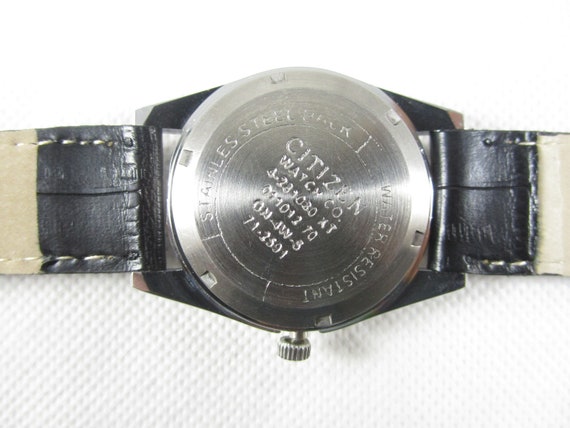 Vintage CITIZEN CARTOON Automatic Date Pre-owned … - image 9