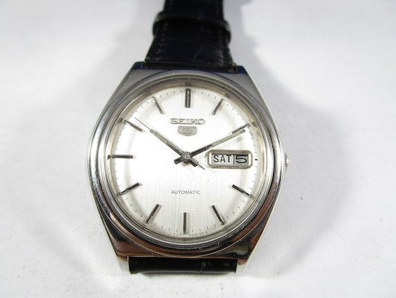 100% AUTHENTIC Vintage SEIKO 5 Automatic Day Date Original - Etsy UK