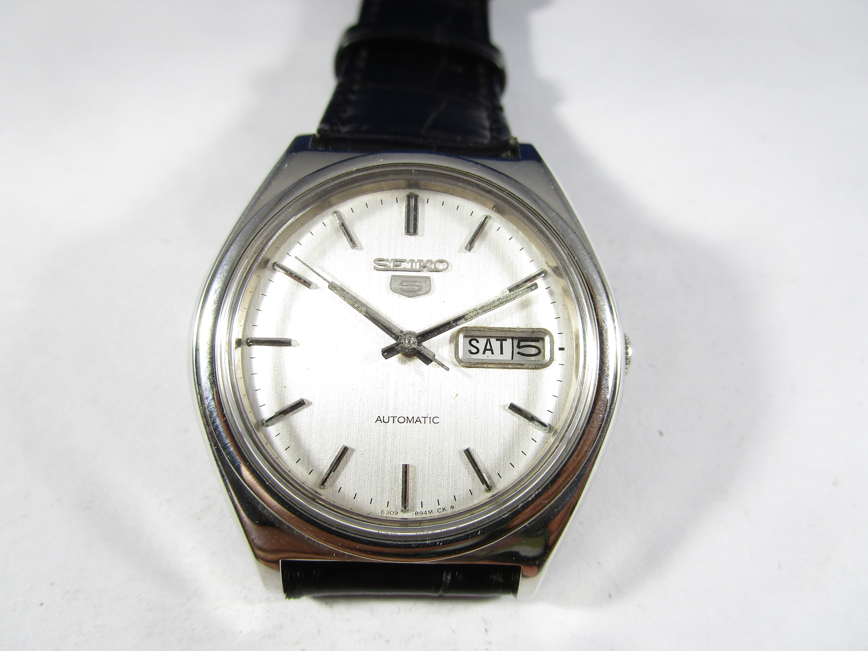 100 AUTHENTIC Vintage SEIKO 5 Automatic Day Date Original Etsy