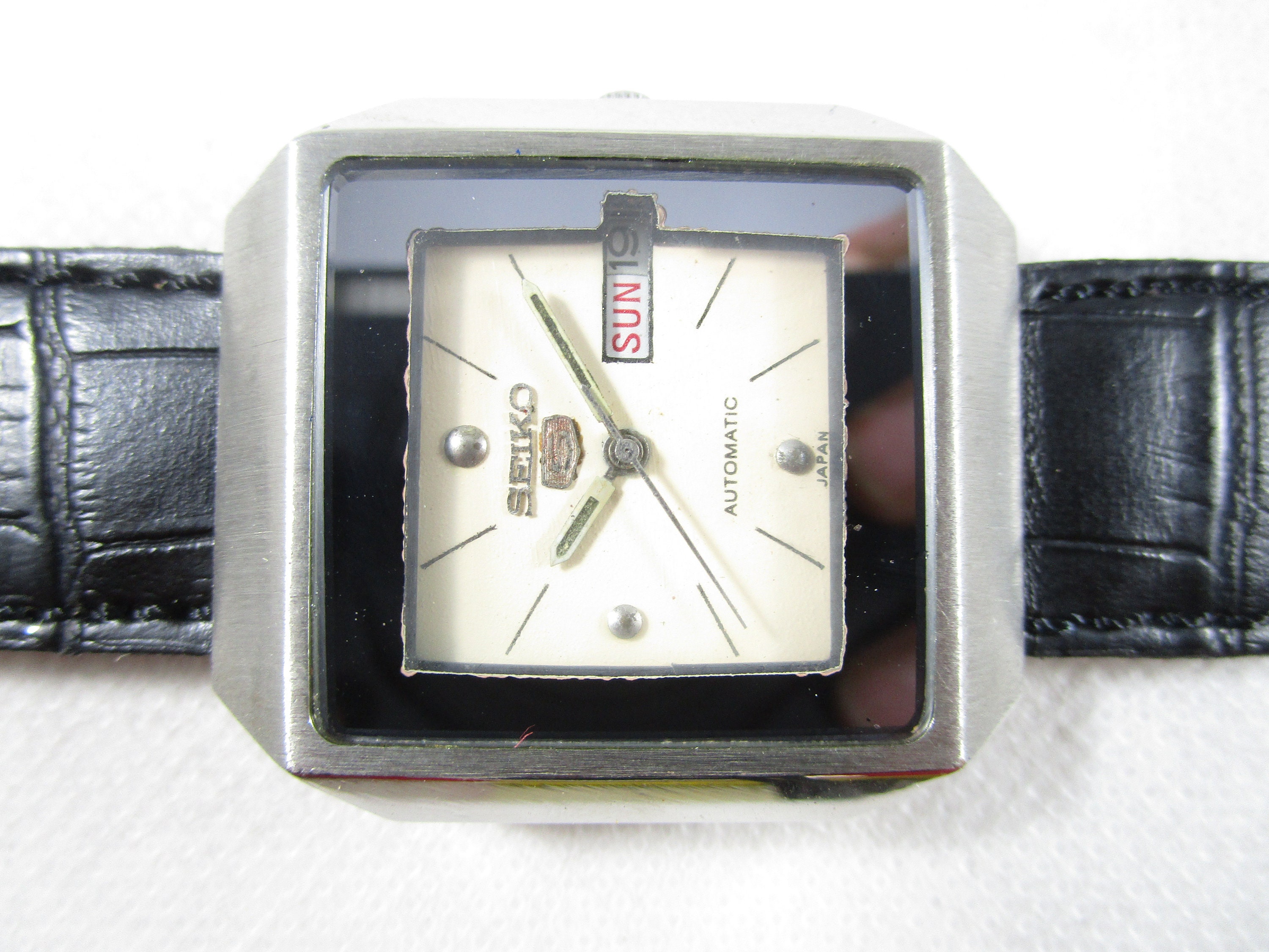Liquidacion de existencias Vintage SEIKO 5 Automatico Dia Fecha Reloj de pulsera usado para caballero D170 Etsy Mexico