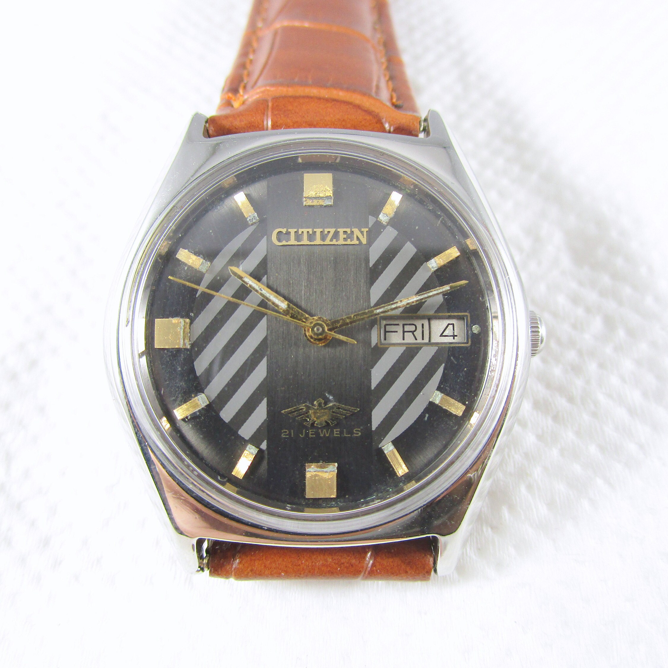 RARE Vintage CITIZEN Automatic 21 Jewels Day-date Original | Etsy Australia