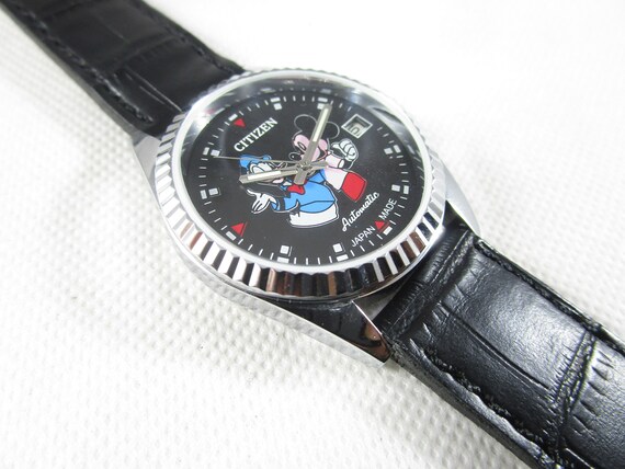 Vintage CITIZEN CARTOON Automatic Date Pre-owned … - image 6