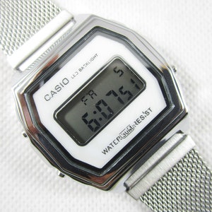 Casio Vintage A168 36mm in Stainless Steel - US