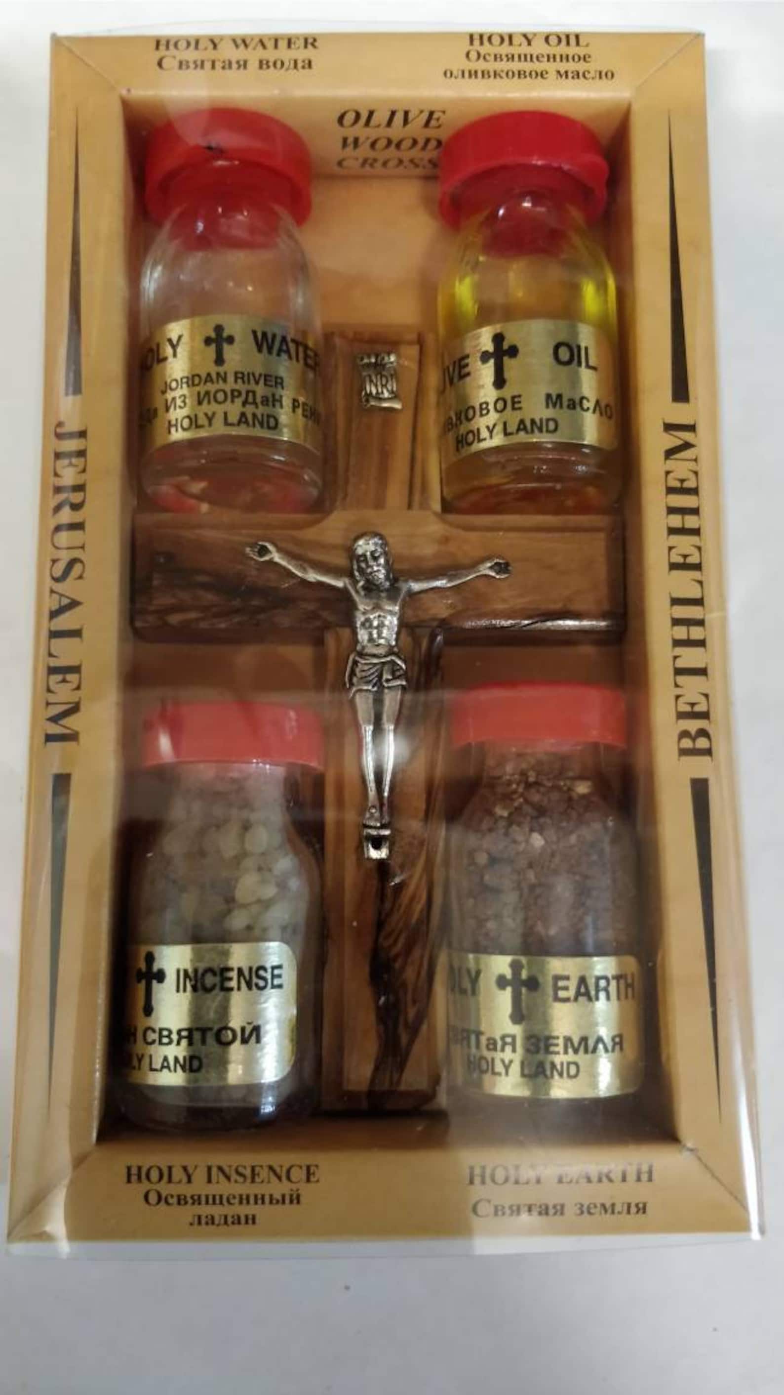 Special Holy Land Souvenir Gift Set.Holy Oil Holy SoilHoly Etsy