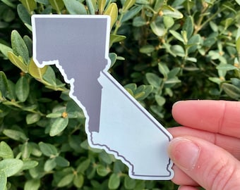 Idafornian Idafornia Die Cut Imán 2.65"x3" Idaho California