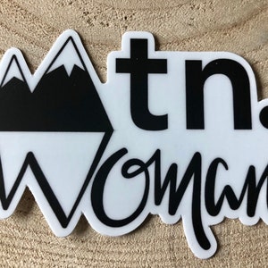 Mountain Woman Sticker